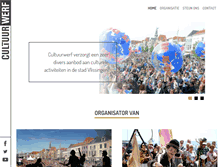 Tablet Screenshot of cultuurwerf.nl